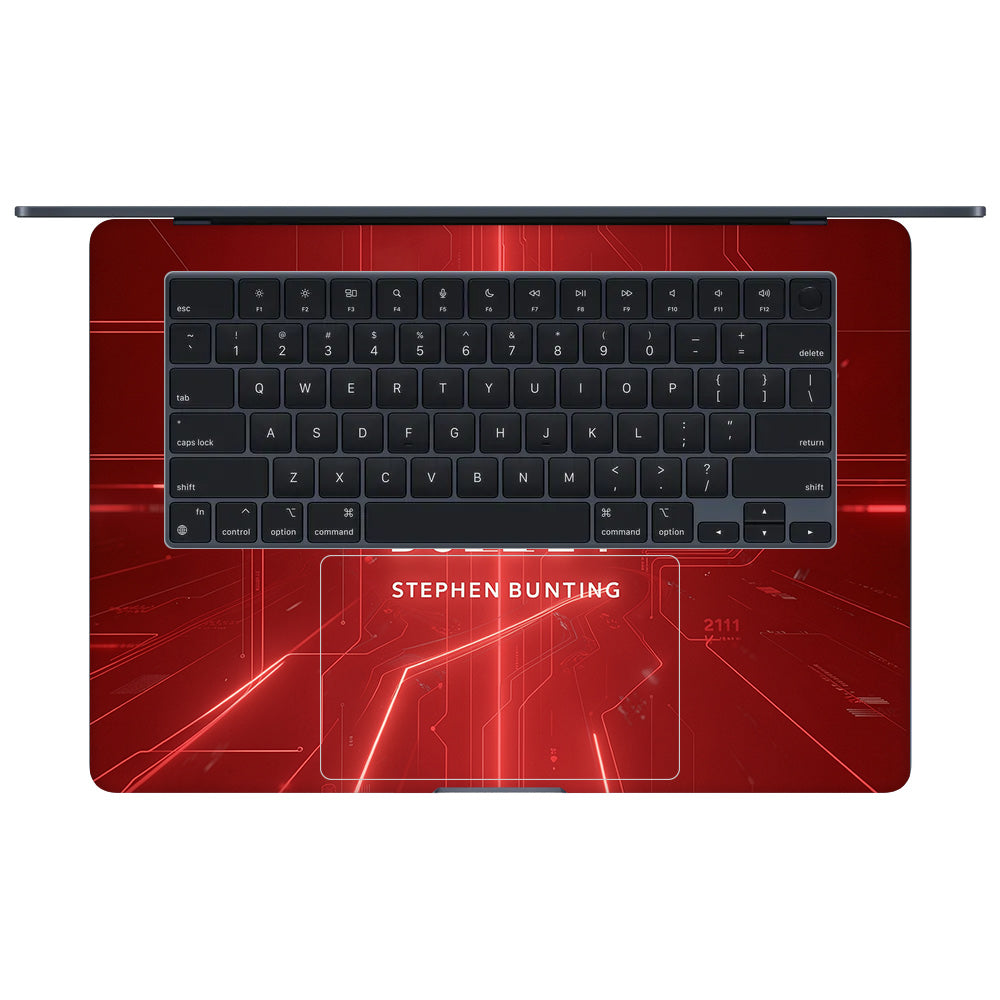 The Bullet MacBook Air 15 M3 2024 3D Laptop Skin
