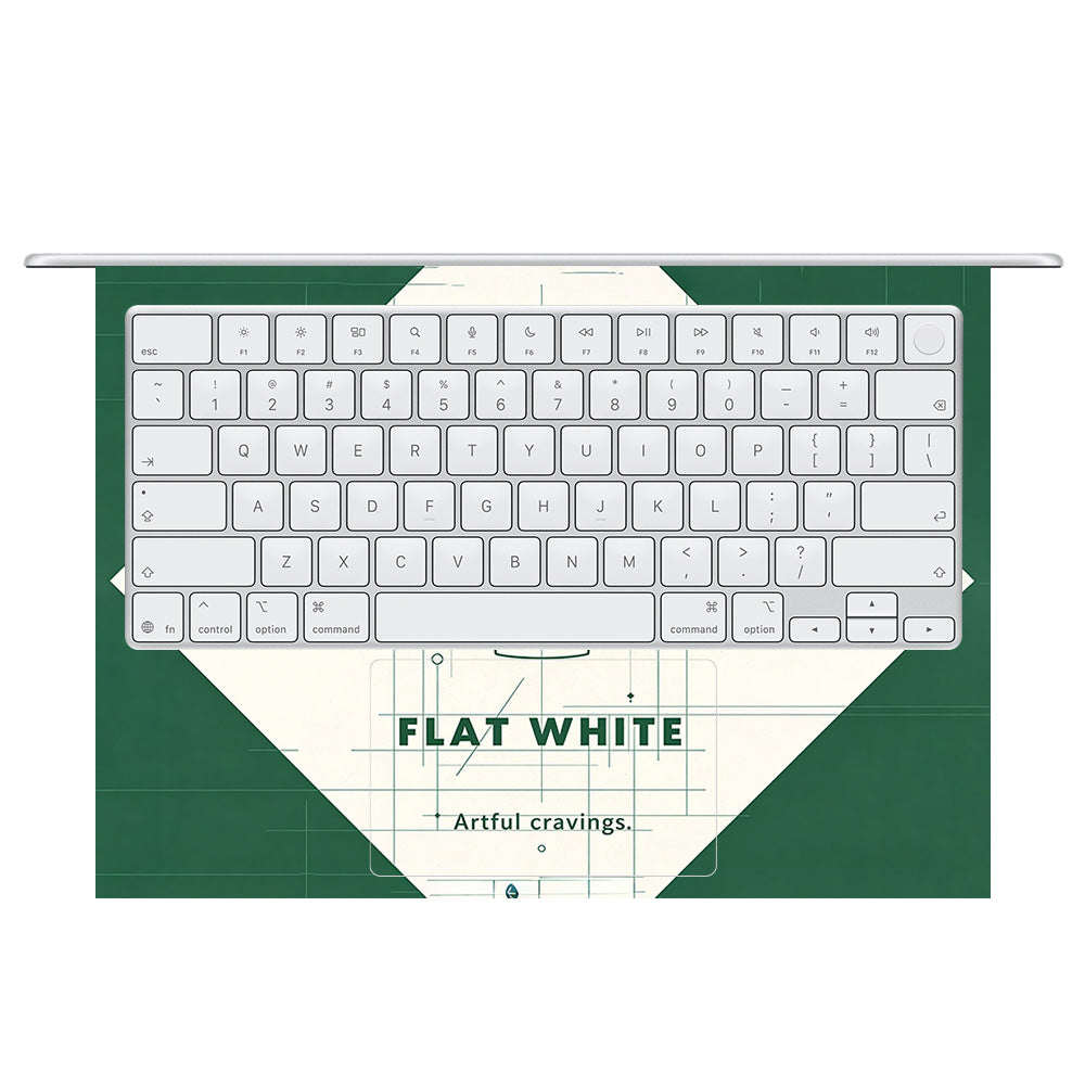 Libra Flat White MacBook Neo 13 3D Laptop Skin