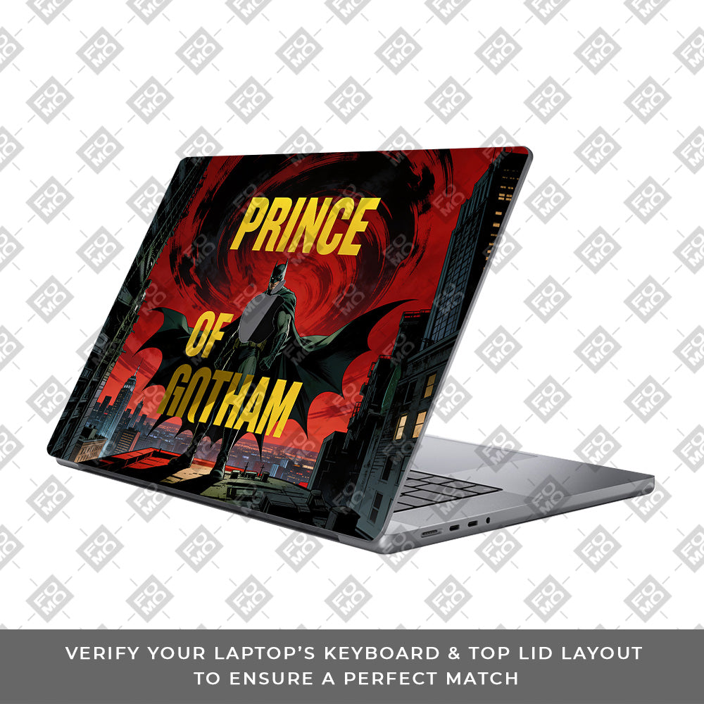 Prince of Gotham MacBook Neo 3D Laptop Skin
