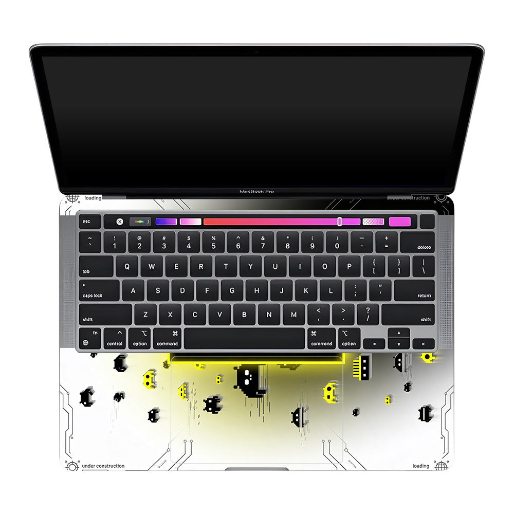 Testing Under Attack MacBook Pro 13 Intel 2020 3D Laptop Skin