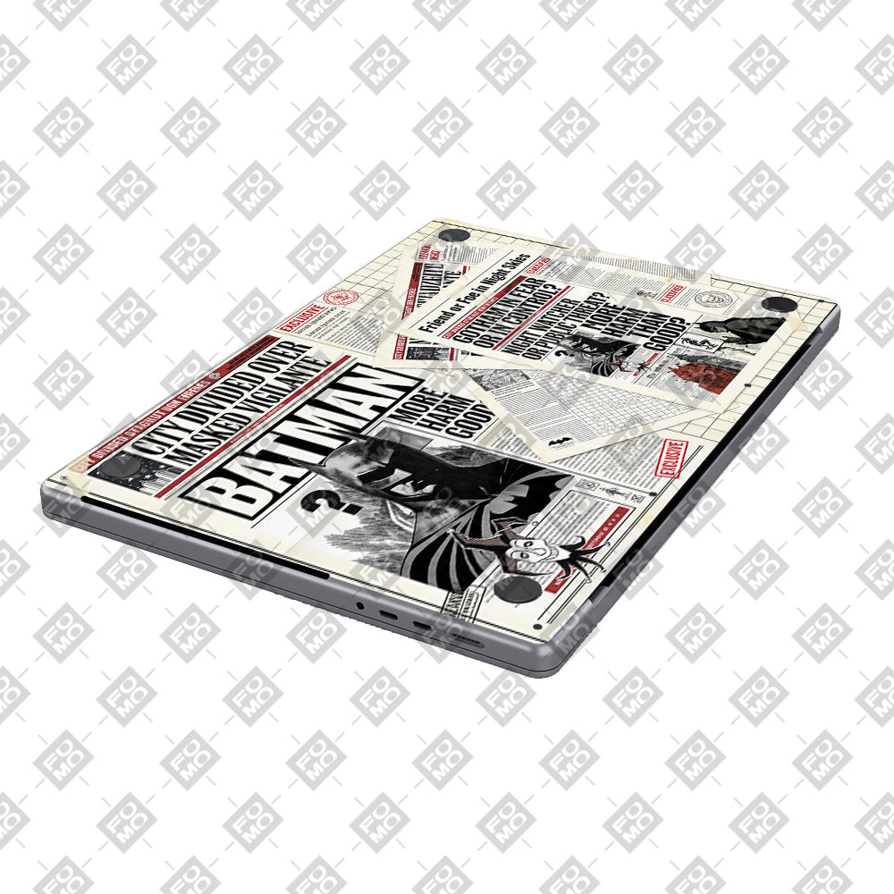 Batman Gotham’s Legacy MacBook Pro 14 M1, M2, M3, M4 2021-2024 3D Laptop Skin