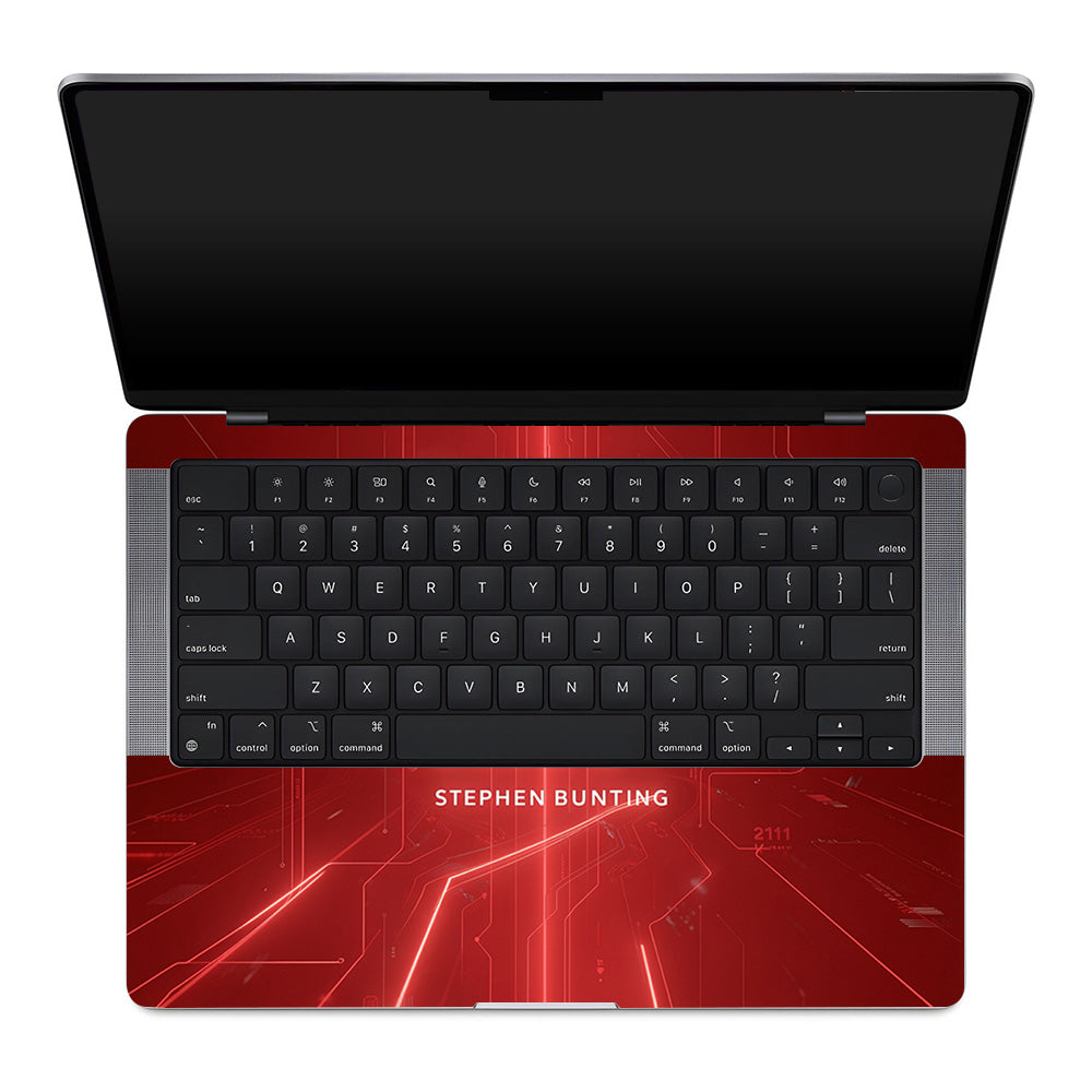 The Bullet MacBook Pro 14 M1, M2, M3, M4 2021-2024 3D Laptop Skin