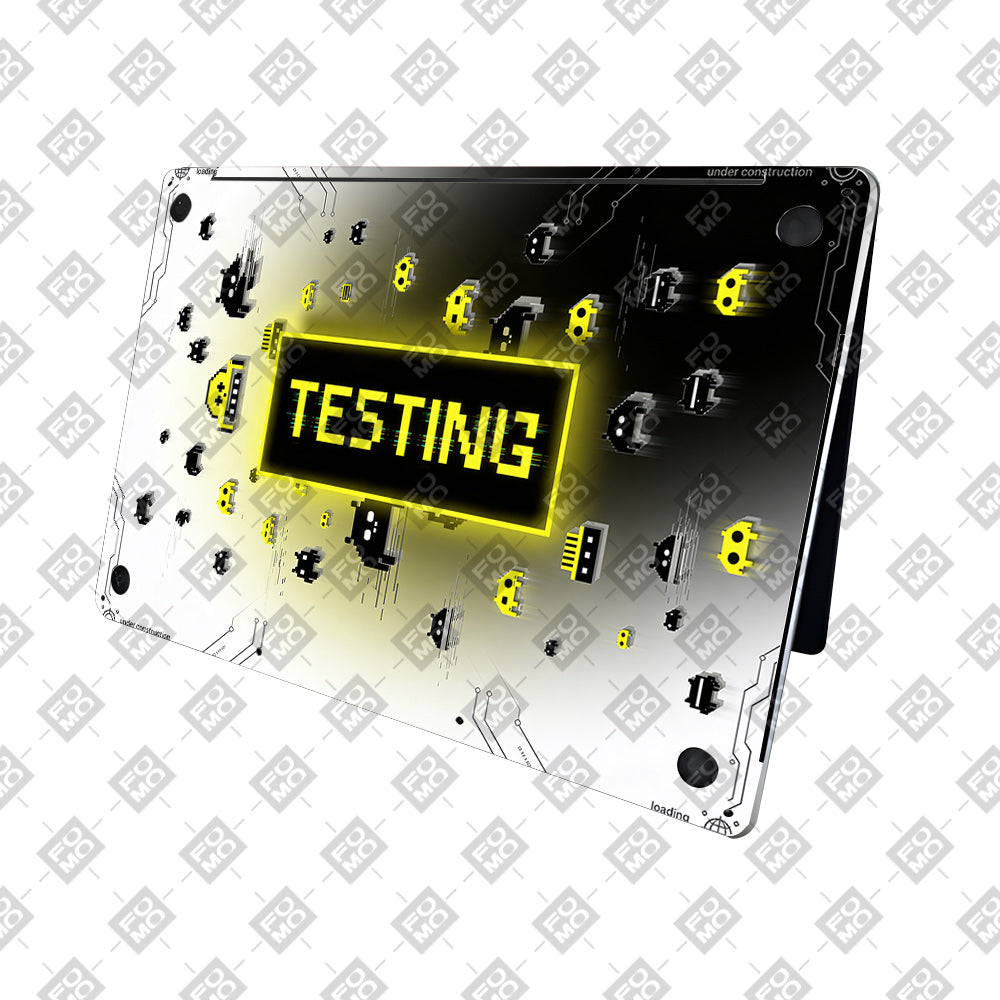 Testing Under Attack MacBook Pro 16 2019 3D Laptop Skin