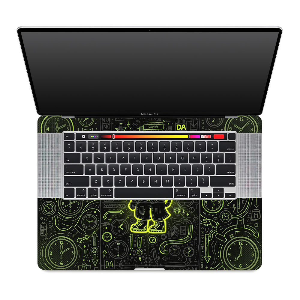 Watch Dog Alert MacBook Pro 16 2019 3D Laptop Skin