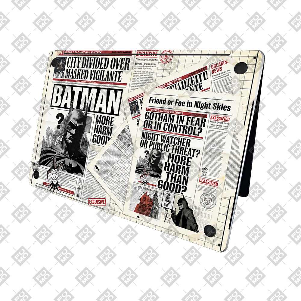 Batman Gotham’s Legacy MacBook Pro 16 2019 3D Laptop Skin