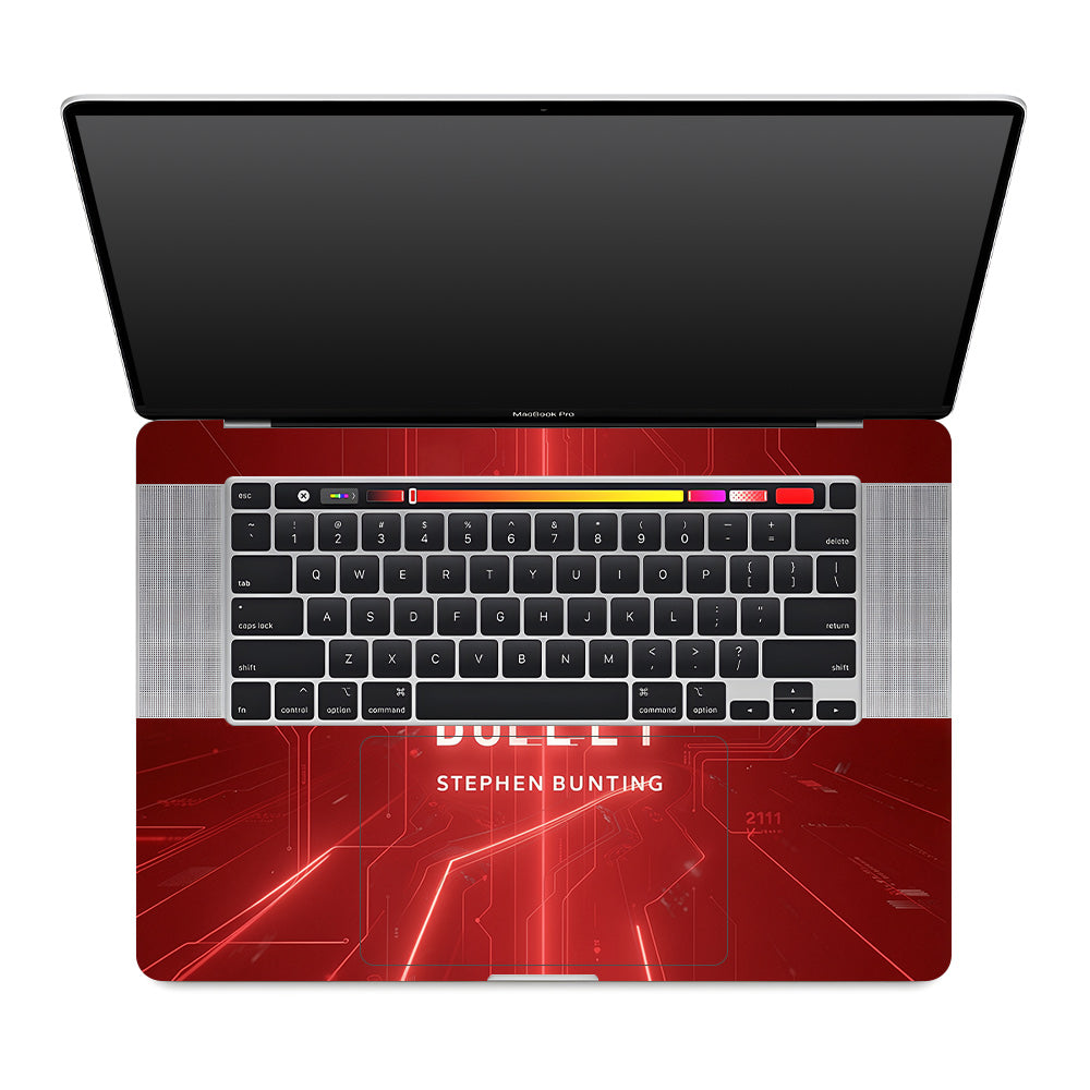 The Bullet MacBook Pro 16 2019 3D Laptop Skin