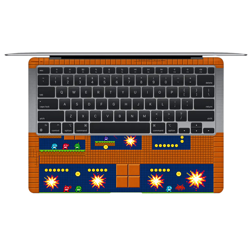 Pixelated Retro Arcade MacBook Air 13 Intel 2020 3D Laptop Skin
