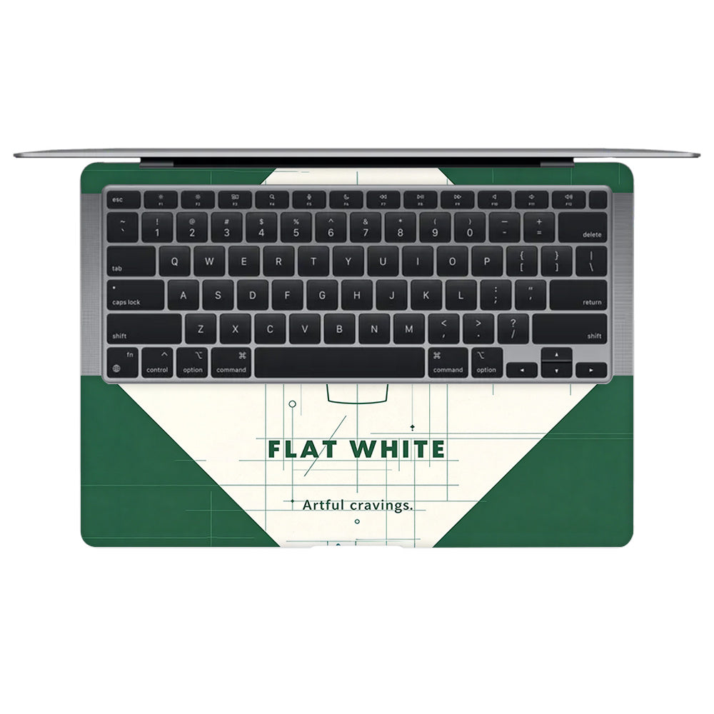 Libra Flat White MacBook Air 13 M1 2020 3D Laptop Skin