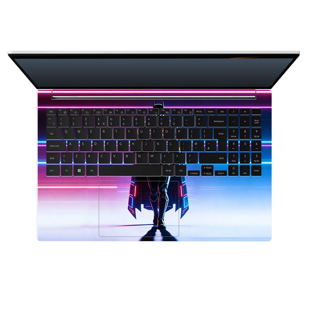 Superhero Neon Streaks Samsung Galaxy Book 4 15.6 3D Laptop Skin