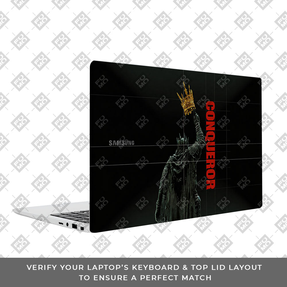 Crowned Conqueror Samsung Galaxy Book 4 15.6 3D Laptop Skin