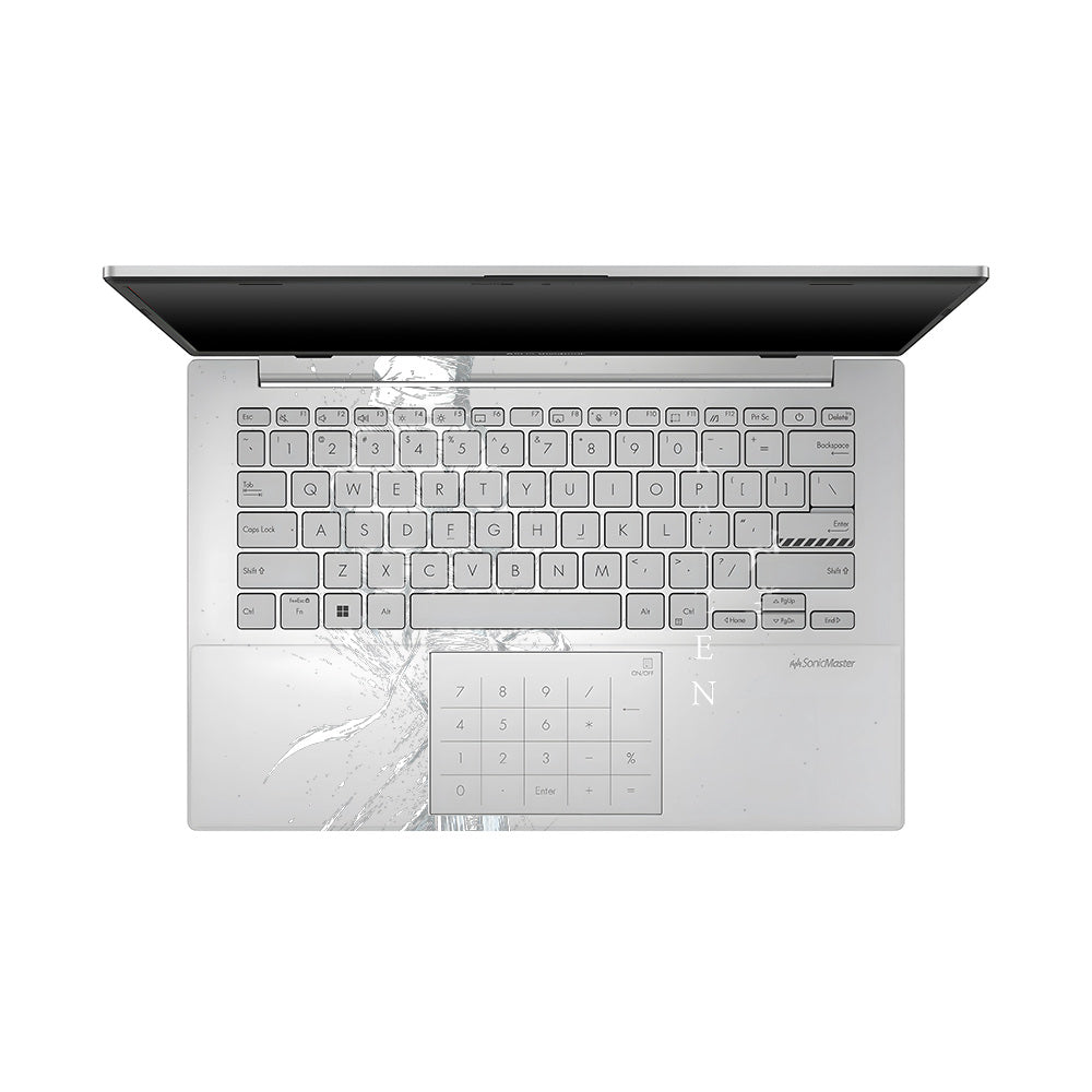 Transparent Kaizen Samurai Sword Asus Vivobook 16X M1603QA Laptop Skin