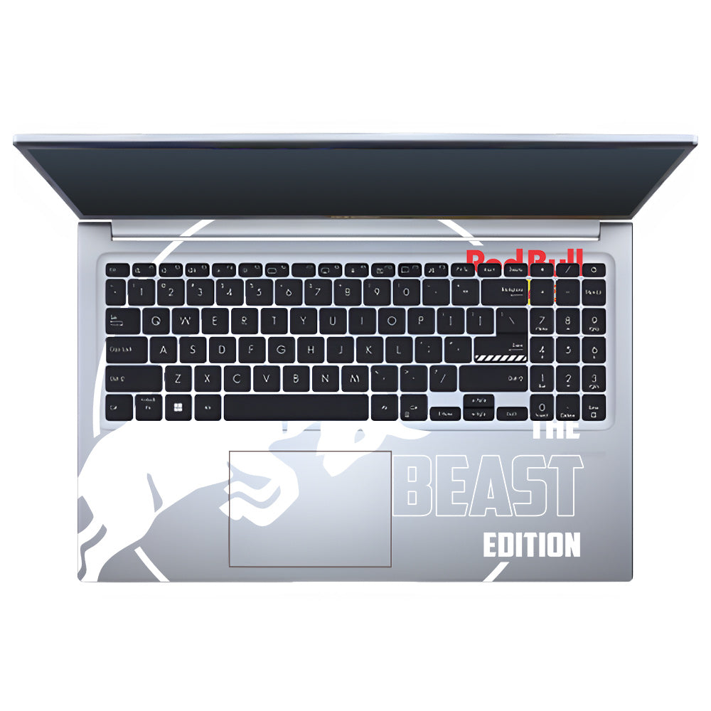 Transparent Red Bull Energy Asus VivoBook 15 X1502VA Laptop Skin