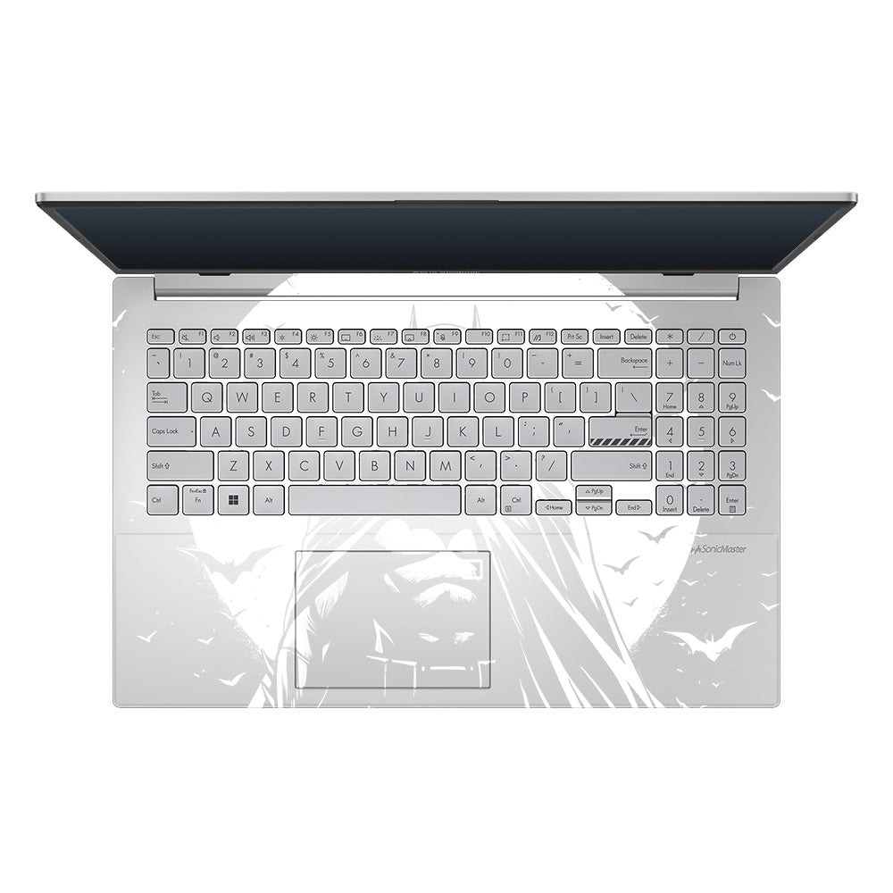 Transparent Dark Knight Moon Rise Asus VivoBook Go 14 E1404 Laptop Skin