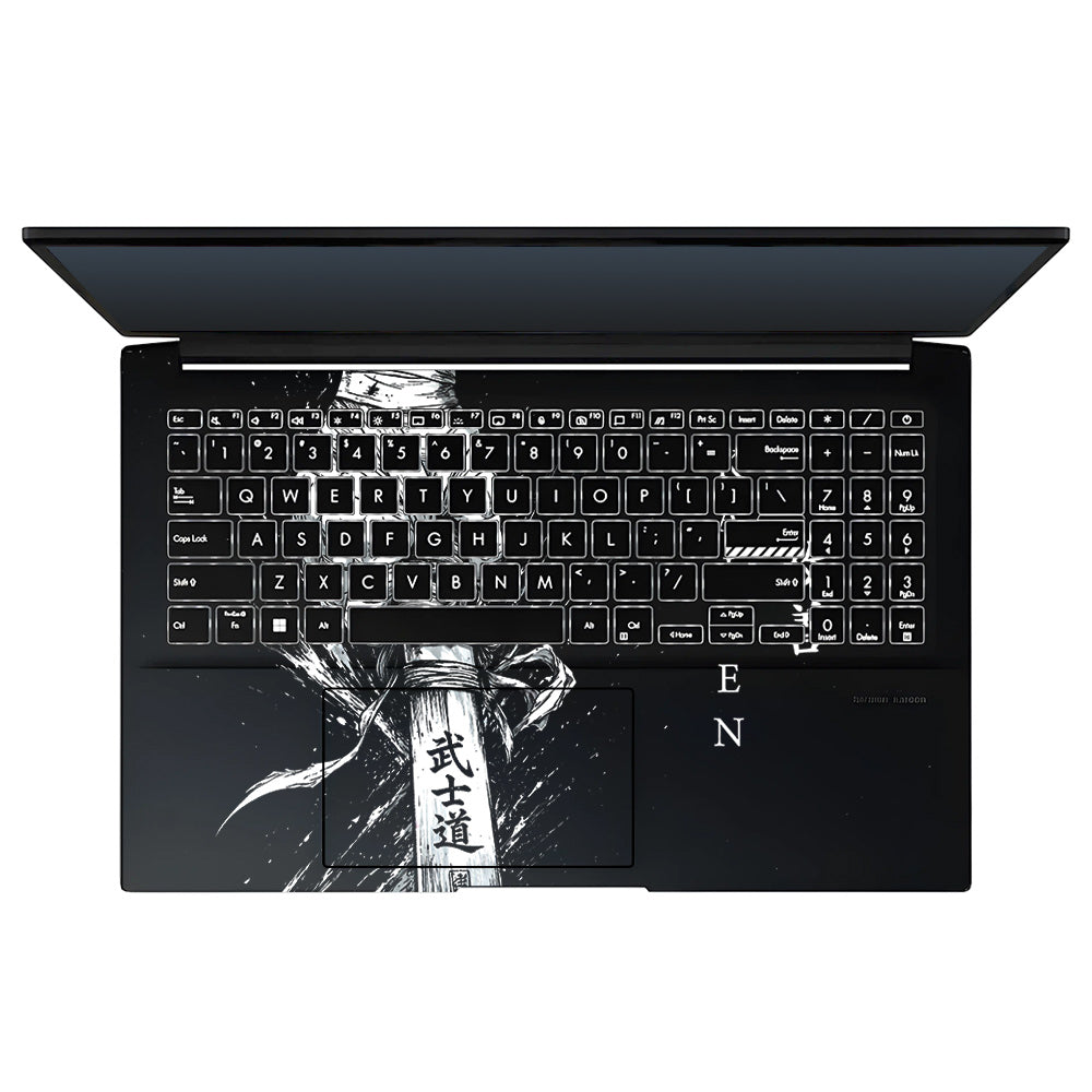 Transparent Kaizen Samurai Sword Asus Vivobook Go 15 E1504G Laptop Skin