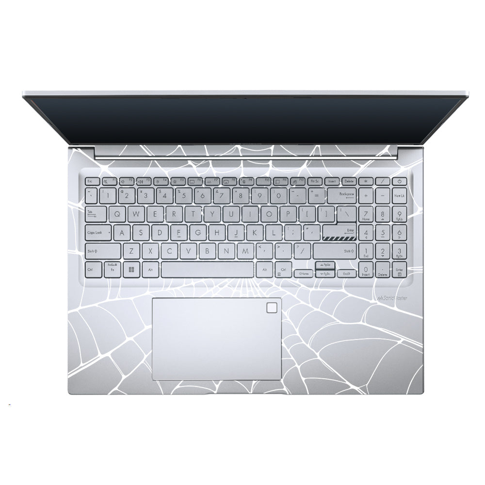 Transparent Spider Web Vortex Asus Vivobook Pro 15 M6500QC & M6500QH Laptop Skin