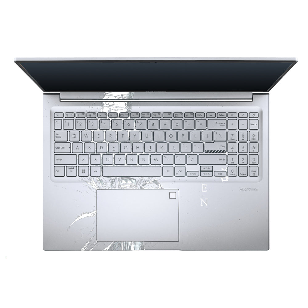 Transparent Kaizen Samurai Sword Asus Vivobook Pro 15 M6500QC & M6500QH Laptop Skin