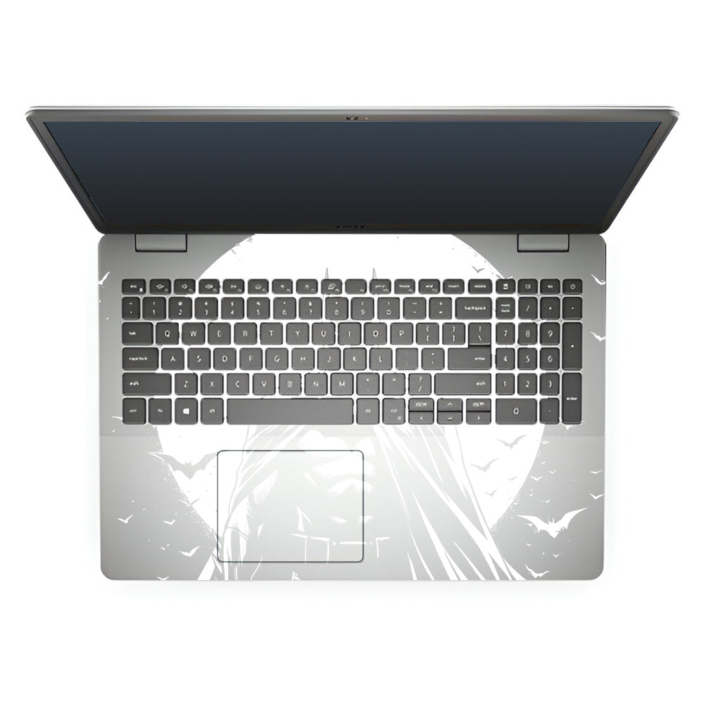 Transparent Dark Knight Moon Rise Dell Inspiron 3501 Laptop Skin
