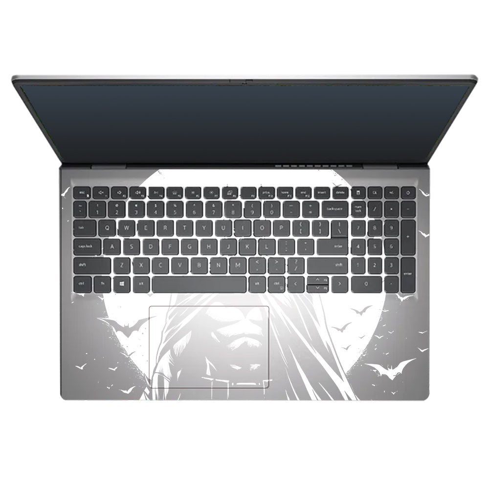 Transparent Dark Knight Moon Rise Dell Inspiron 3520 Laptop Skin
