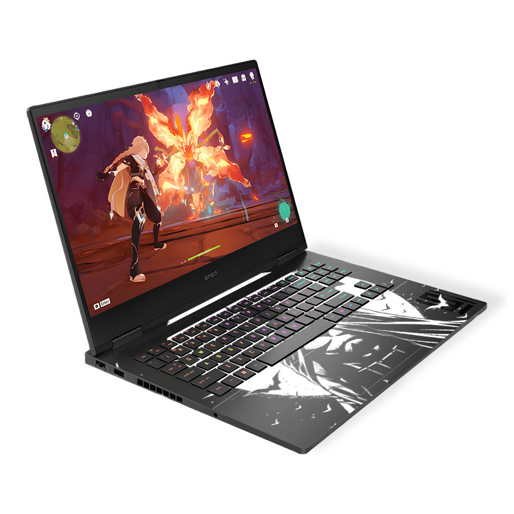 Transparent Dark Knight Moon Rise HP Omen Gaming 16 Laptop Skin