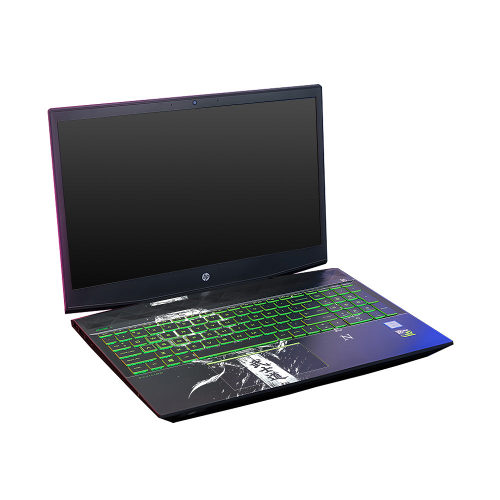 Transparent Kaizen Samurai Sword HP Pavilion Gaming 15 CX Series Laptop Skin