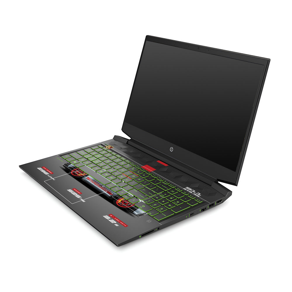Transparent Porsche 911 Performance HP Pavilion Gaming 15 EC Series Laptop Skin