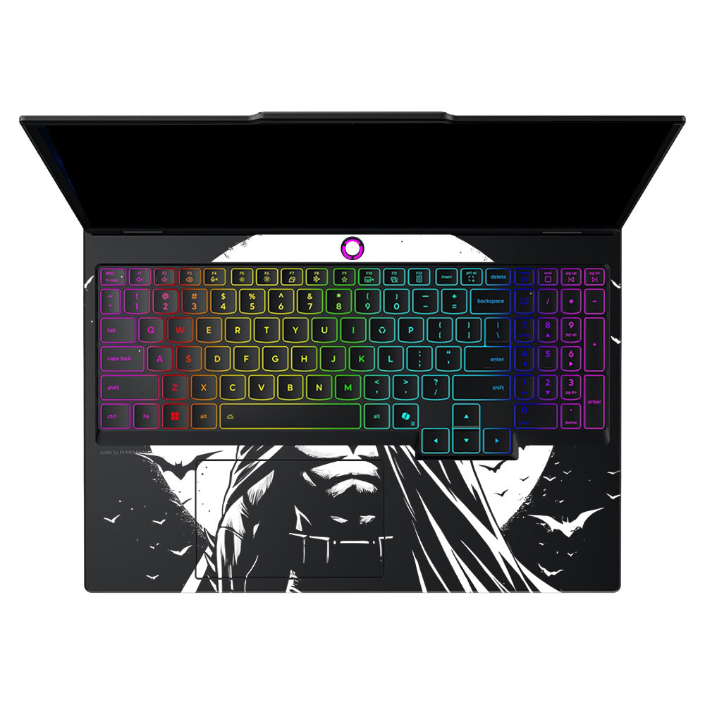 Transparent Dark Knight Moon Rise Lenovo Legion 5 15AHP10 Laptop Skin