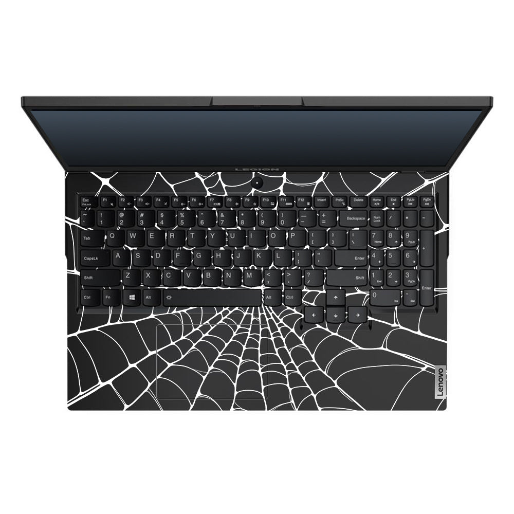 Transparent Spider Web Vortex Lenovo Legion 5 15ARH05 Laptop Skin