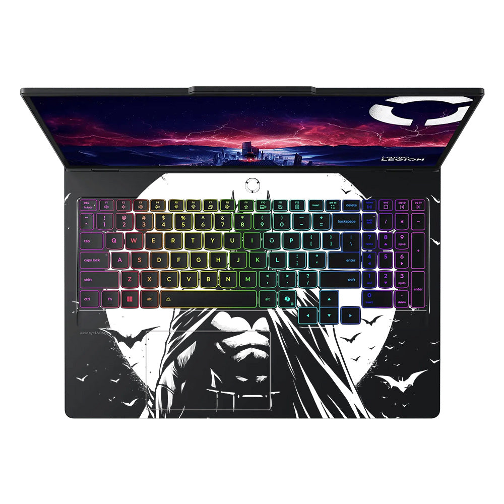 Transparent Dark Knight Moon Rise Lenovo Legion Pro 5 16AFR10 Laptop Skin