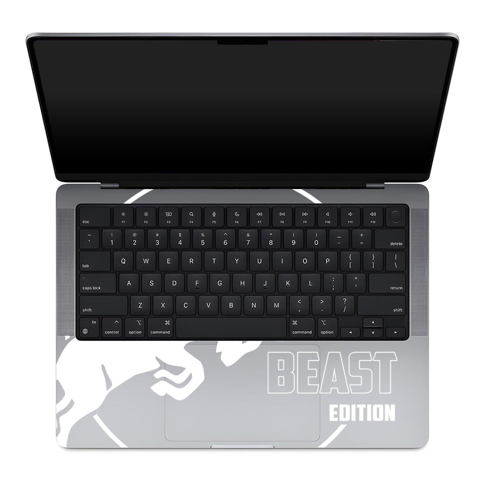 Transparent High Octane Energy MacBook Pro 14 M1, M2, M3, M4 2021-2024 Laptop Skin