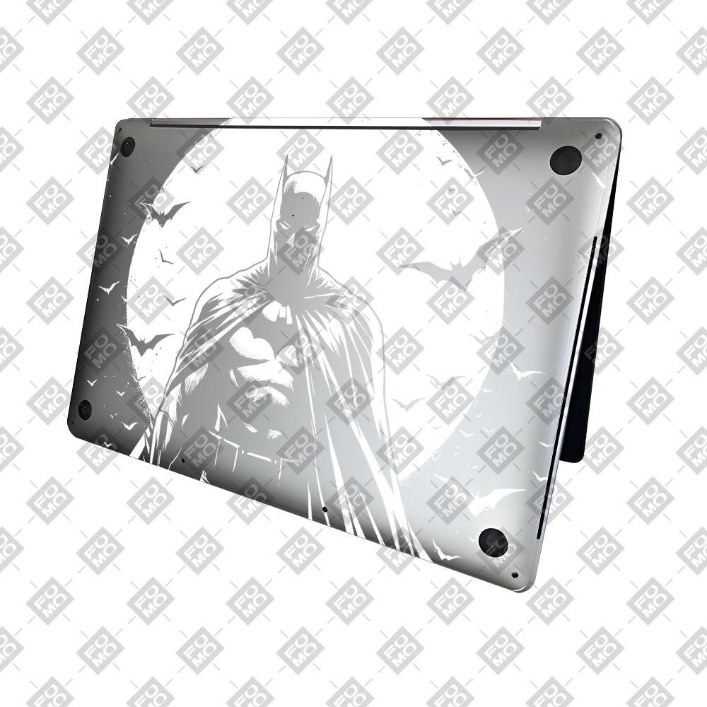 Transparent Dark Knight Moon Rise MacBook Neo 13 Laptop Skin