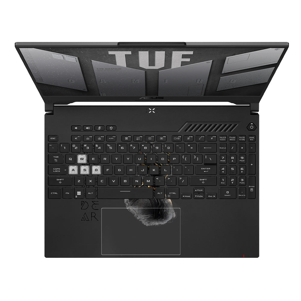 Transparent Wakanda Forever Asus TUF F15 FX507 & A15 FA507 Laptop Skin