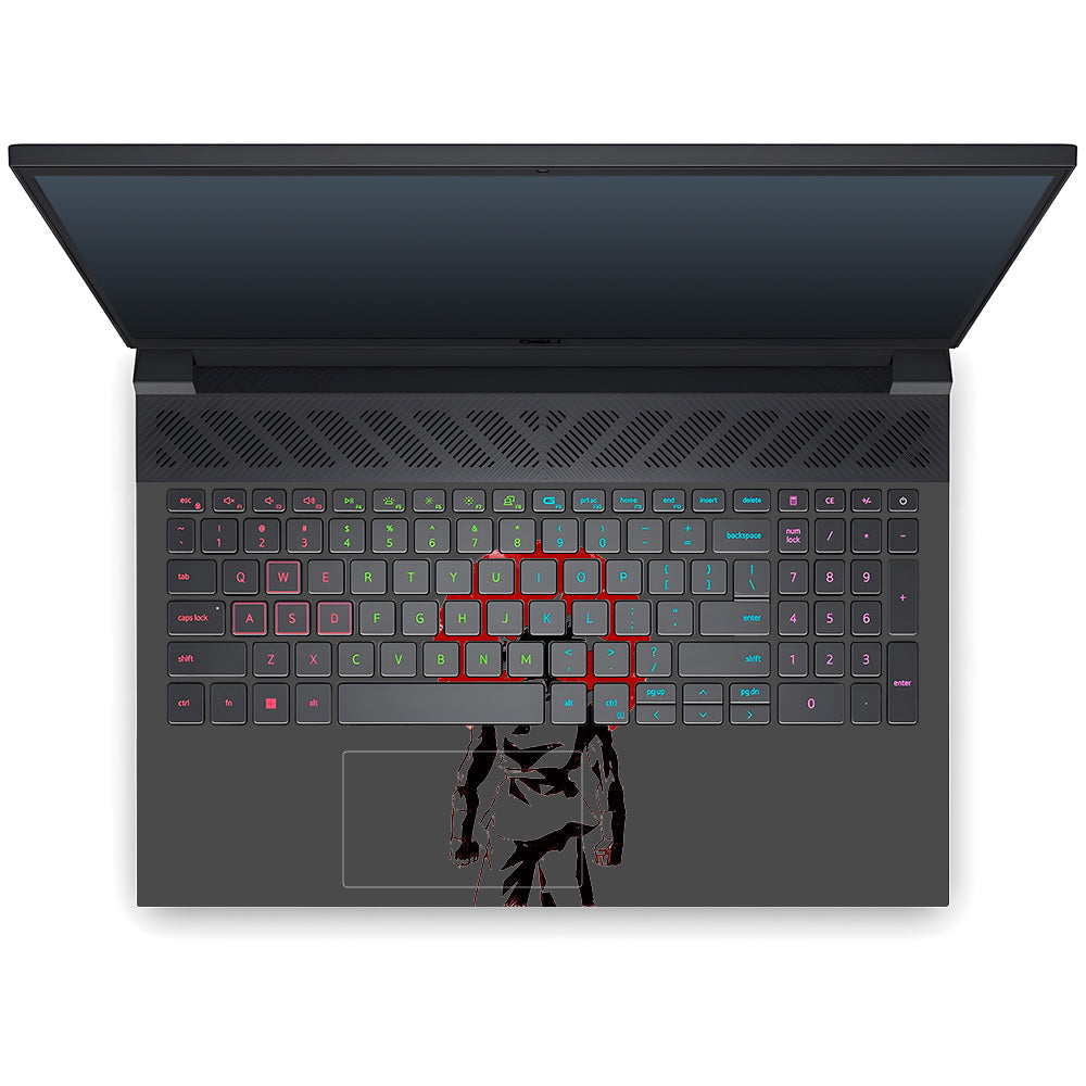 Transparent Sunset Samurai Dell G15 5520, 5530 Laptop Skin