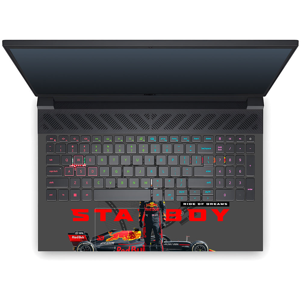 Transparent Starboy Racer Dell G15 5520, 5530 Laptop Skin