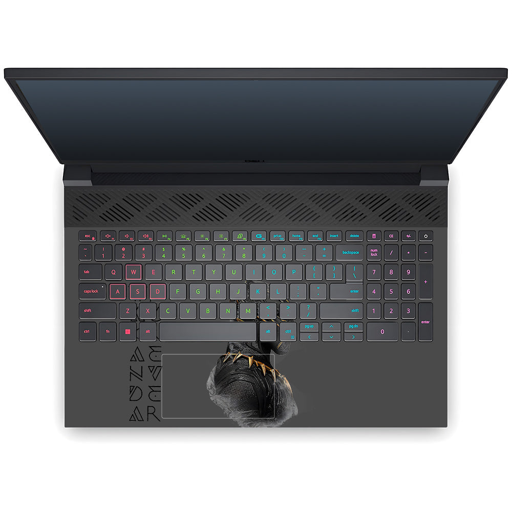 Transparent Wakanda Forever Dell G15 5520, 5530 Laptop Skin