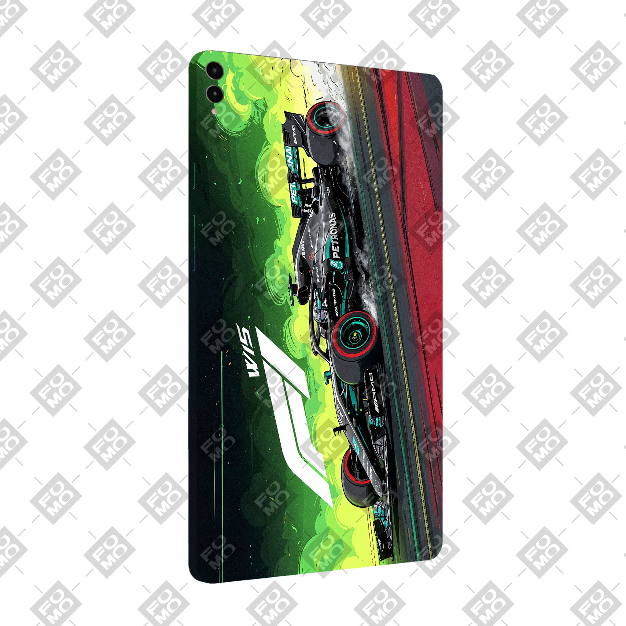 Samsung Galaxy Tab S9 FE Plus W15 F1 Red Bull x AMG Velocity Tablet Skin