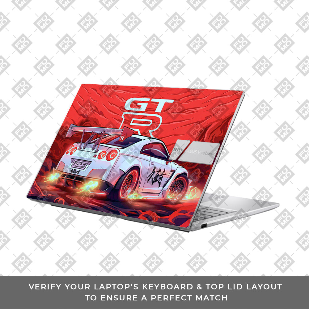 Nissan GTR Turbo Performance Edition Asus VivoBook 15 X1504VA Laptop Skin