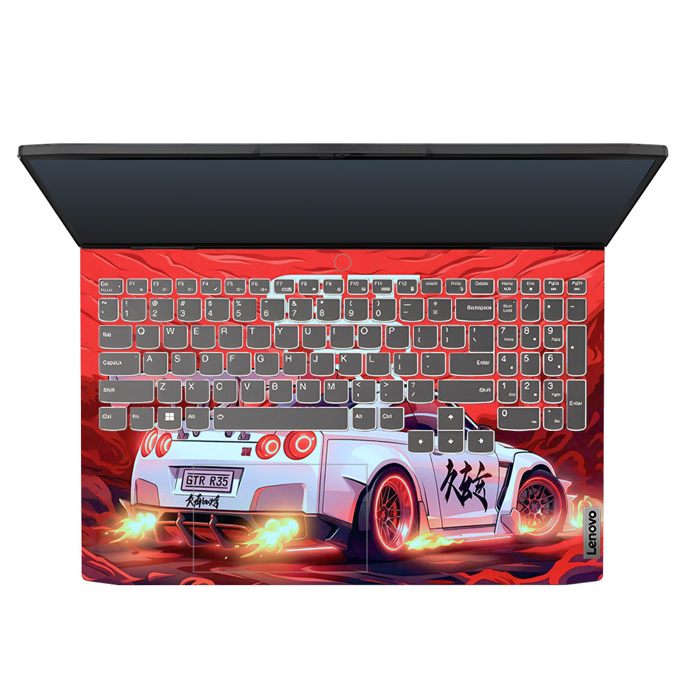 Nissan GTR Turbo Performance Edition Lenovo IdeaPad Gaming 3 15ARH7 and 15IAH7 3D Laptop Skin
