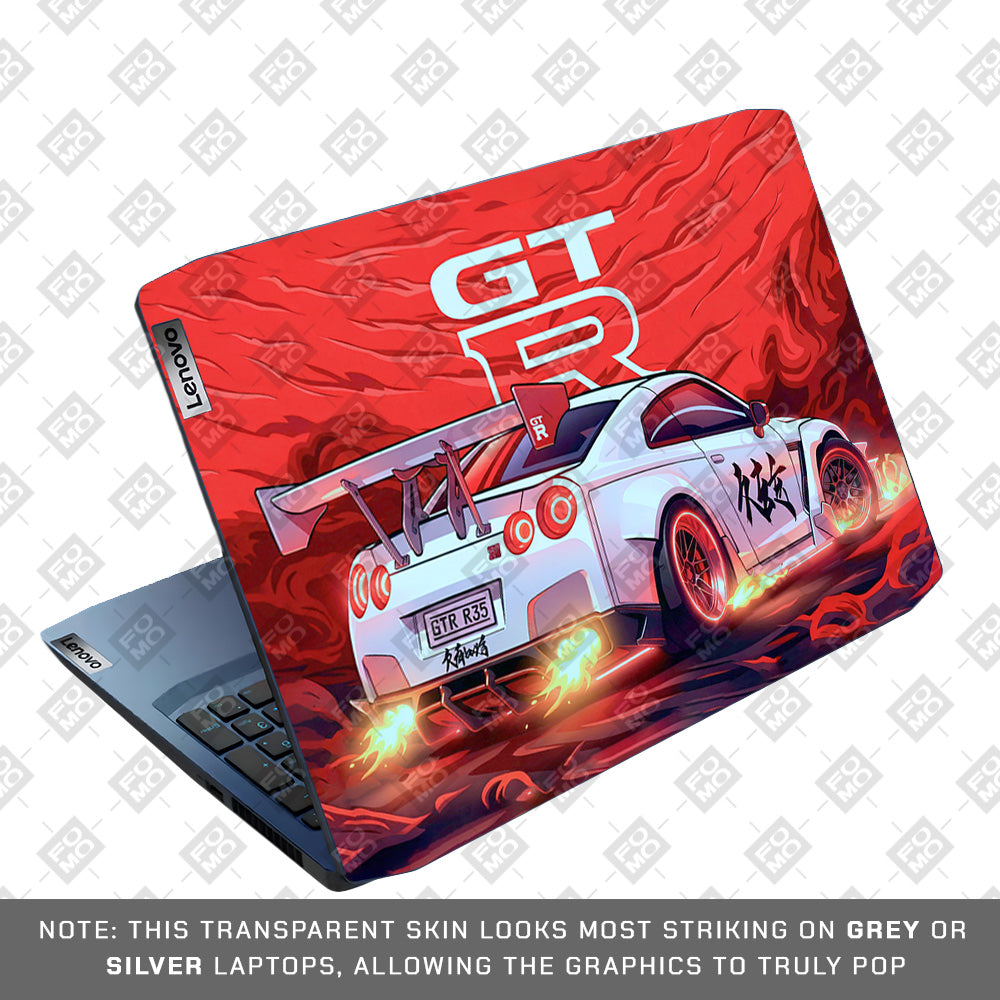 Nissan GTR Turbo Performance Edition Lenovo Ideapad Gaming 3 15ARH05 and 15IMH05 Laptop Skin