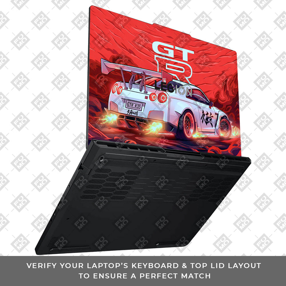 Nissan GTR Turbo Performance Edition Lenovo Legion Pro 5 16ADR10 Laptop Skin