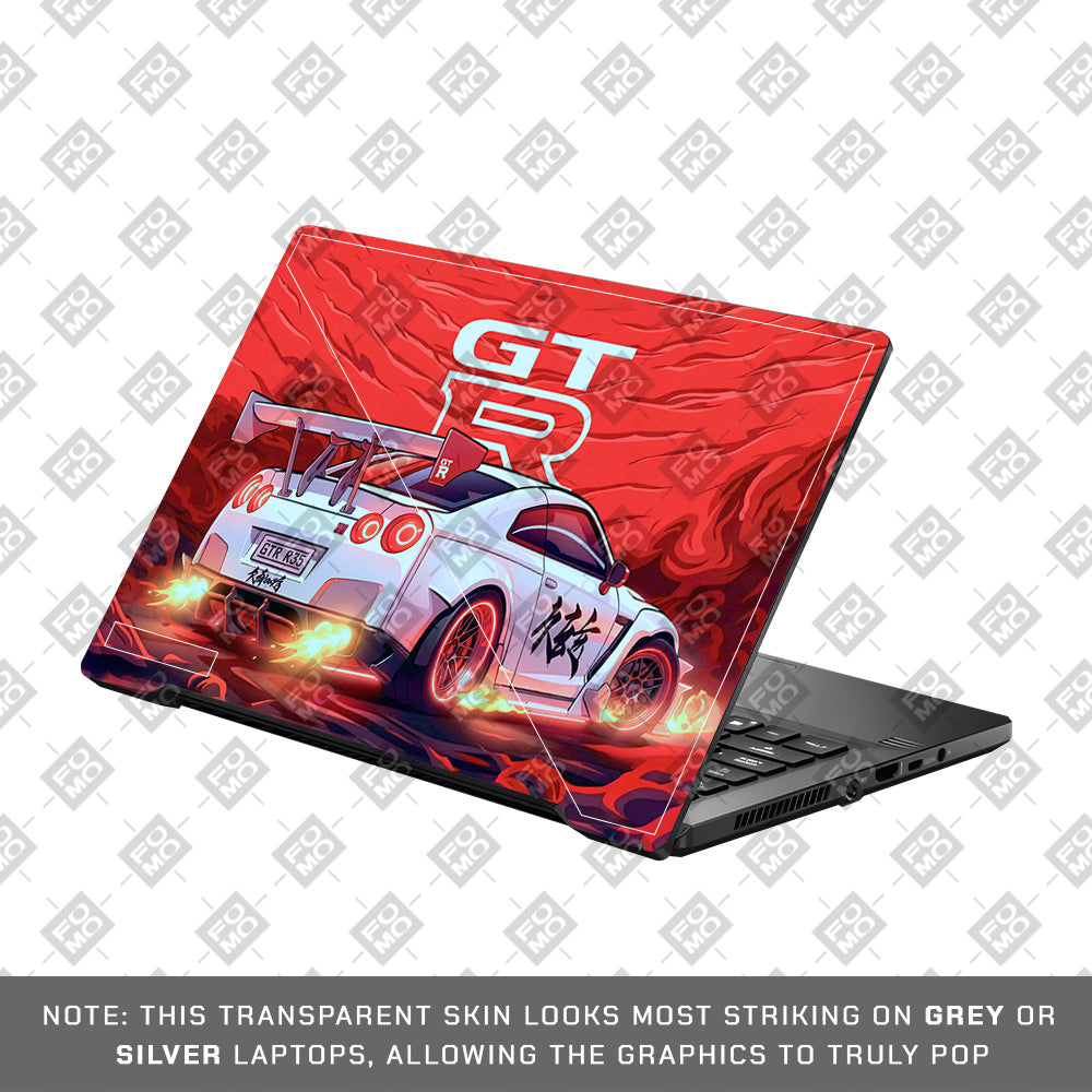 Nissan GTR Turbo Performance Edition Asus ROG Zephyrus G14 GA401 Laptop Skin