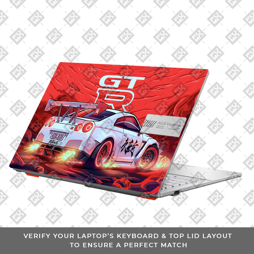 Nissan GTR Turbo Performance Edition Asus Vivobook Go 15 E1504G Laptop Skin