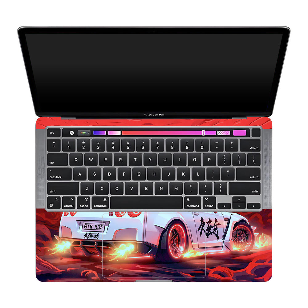 Nissan GTR Turbo Performance Edition MacBook Pro 13 Intel 2020 3D Laptop Skin