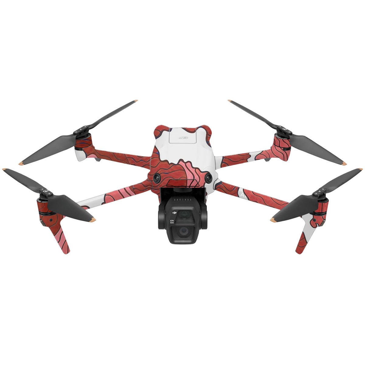 Cherry Waves DJI Air 3 Drone Skin