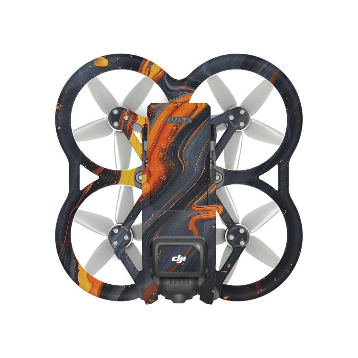 Lava Marble DJI Avata Drone Skin