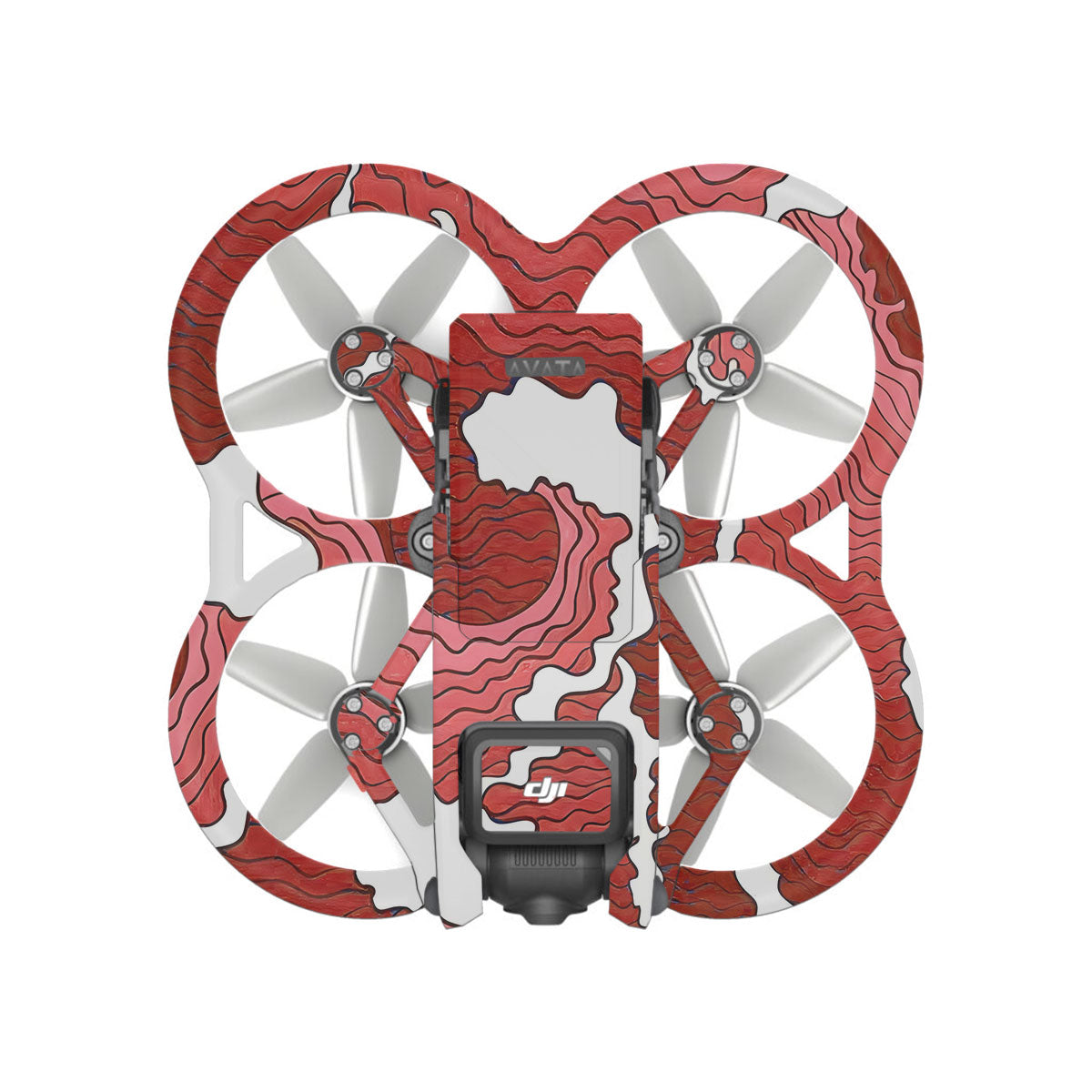 Cherry Waves DJI Avata Drone Skin