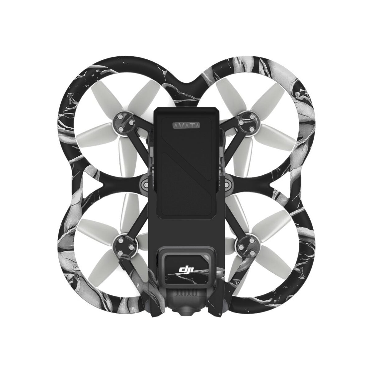 Venom Black DJI Avata Drone Skin