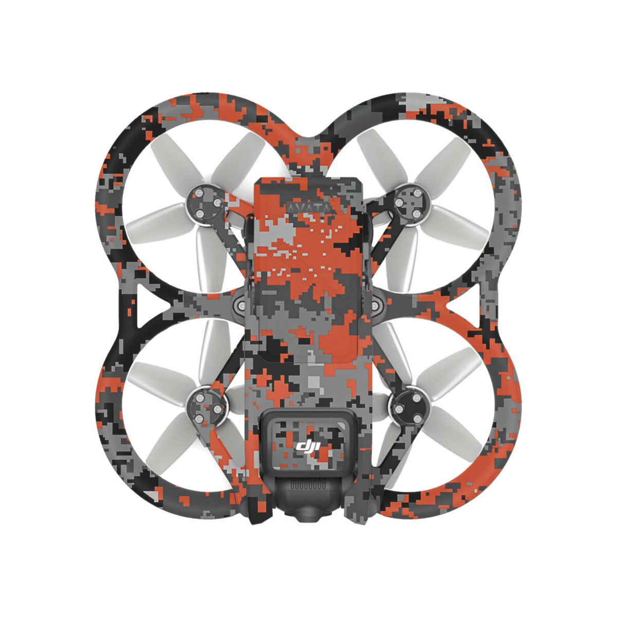 Inferno Pixel DJI Avata Drone Skin