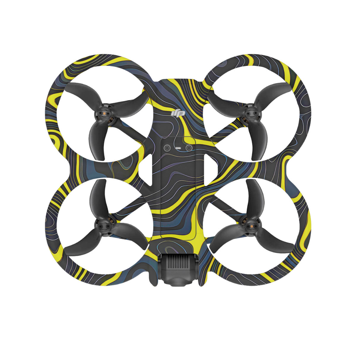 Neon Lava Contours DJI Avata 2 Drone Skin