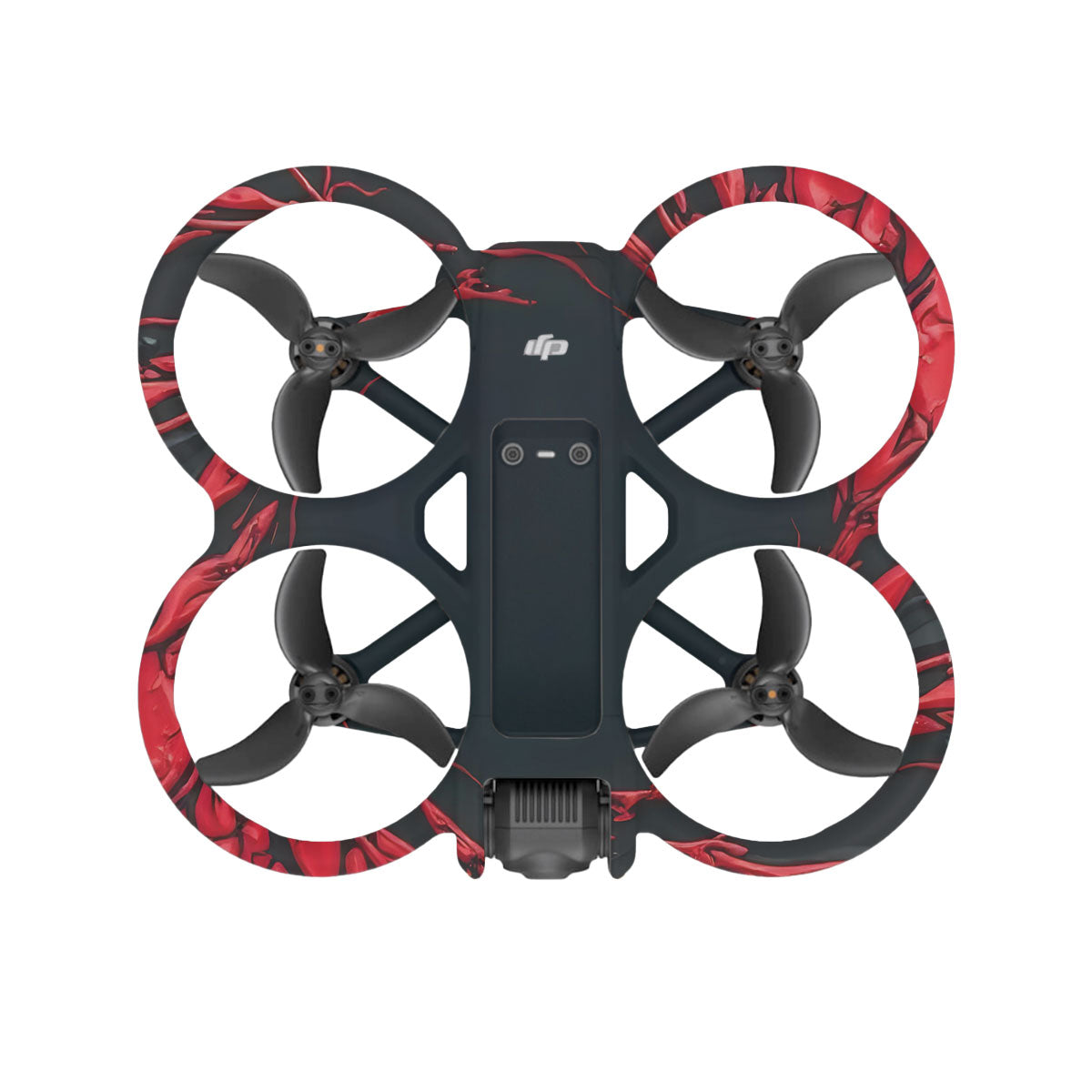 Venom Red DJI Avata 2 Drone Skin