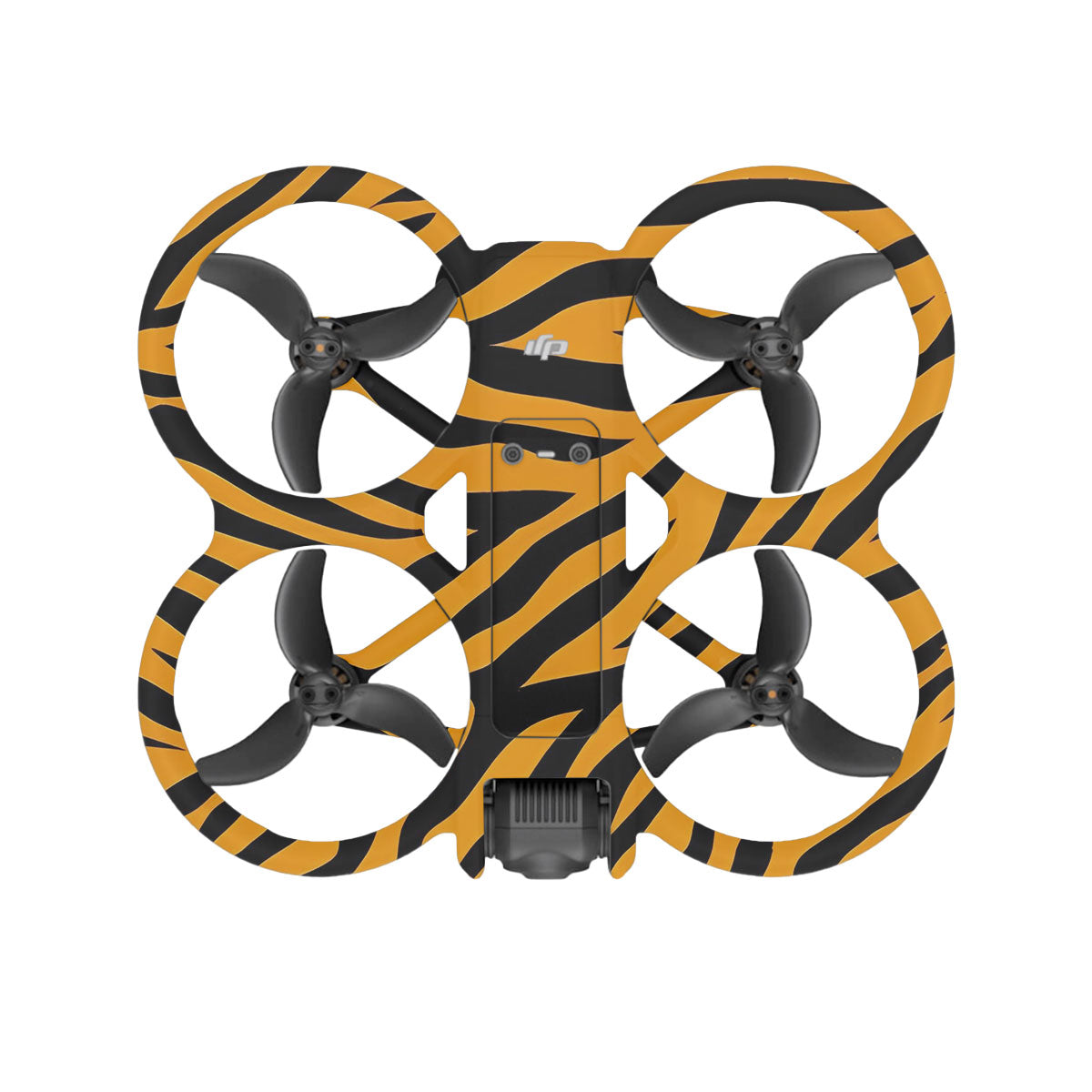 Zebra Gold Pattern DJI Avata 2 Drone Skin
